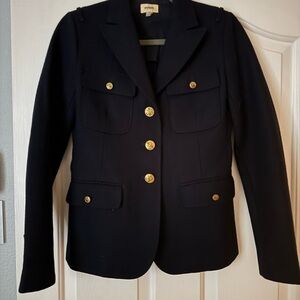 Fossil Navy Blazer with Gold Buttons